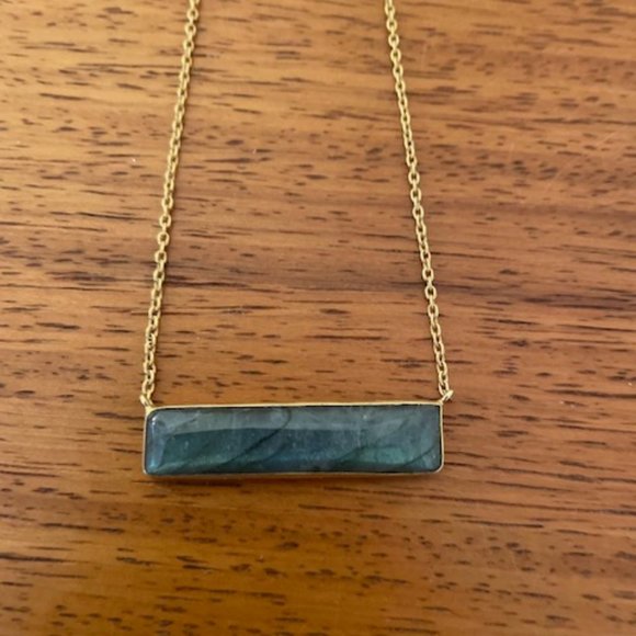 Labradorite Argento Vivo Necklace - Picture 1 of 4